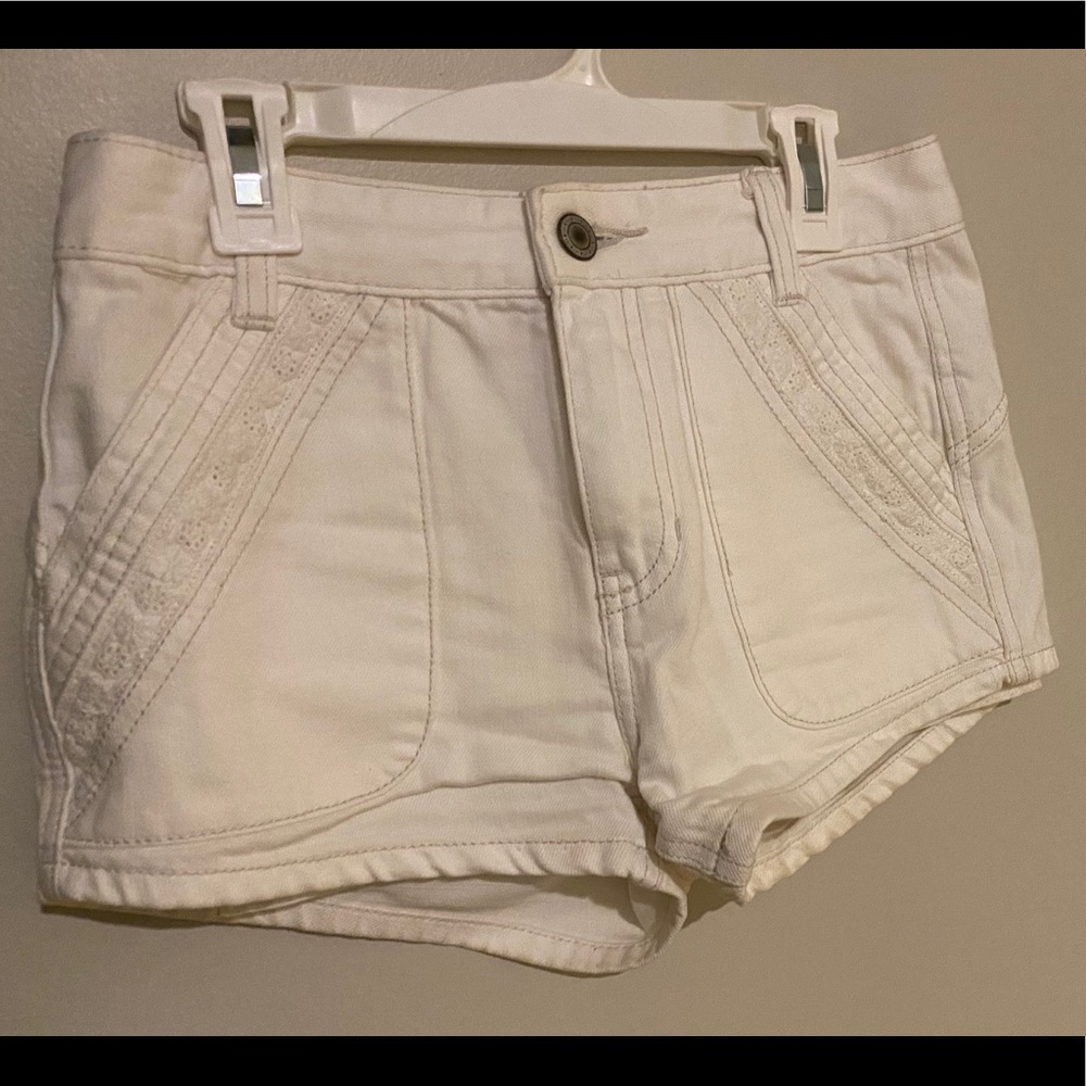 Free people white shorts